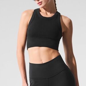 ALO Yoga Black Tank Top